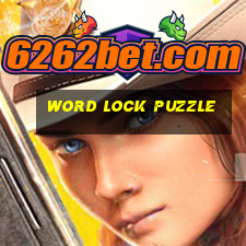 word lock puzzle