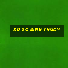 xo xo binh thuan