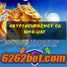 cryptocurrency casino list