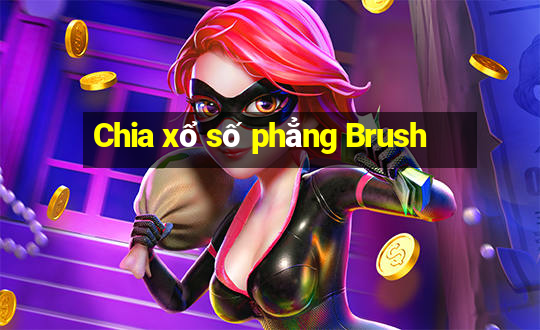 Chia xổ số phẳng Brush