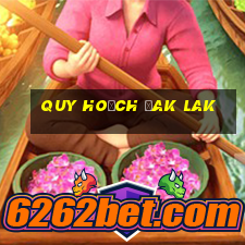 quy hoạch đak lak