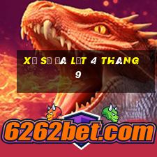 xổ số đà lạt 4 tháng 9