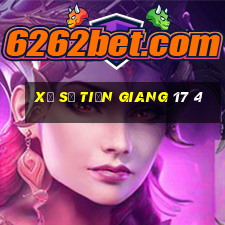 xổ số tiền giang 17 4