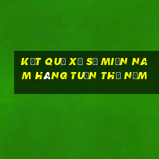 kết quả xổ số miền nam hàng tuần thứ năm