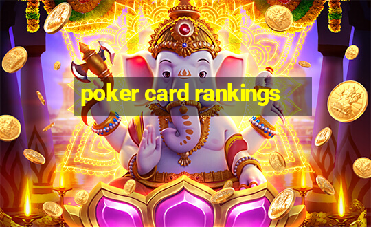 poker card rankings