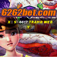 Xổ số 6617 trang web đầy đủ