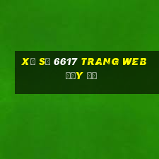 Xổ số 6617 trang web đầy đủ