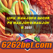 LINK MAHJONG GACORPG MAHJONG(MAHJONG 388)