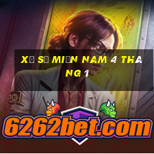 xổ số miền nam 4 tháng 1