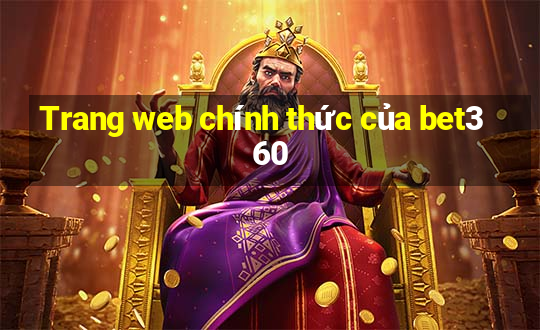 Trang web chính thức của bet360