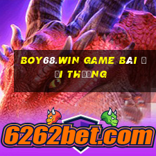 Boy68.Win Game Bài Đổi Thưởng