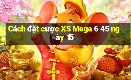 Cách đặt cược XS Mega 6 45 ngày 15