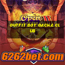 outfit boy gacha club