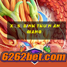 xổ số bình thuận an giang