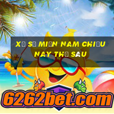 xổ số miền nam chiều nay thứ sáu