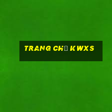 Trang Chủ Kwxs