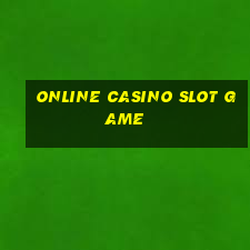 online casino slot game