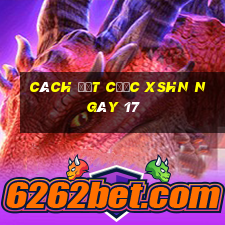 Cách đặt cược XSHN ngày 17