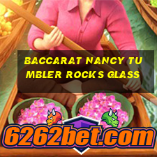 baccarat nancy tumbler rocks glass