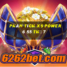 Phân tích XS power 6 55 Thứ 7