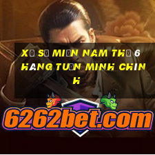 xổ số miền nam thứ 6 hàng tuần minh chính