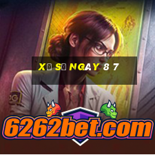 xổ số ngày 8 7