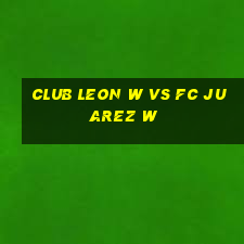 club leon w vs fc juarez w