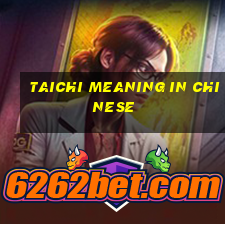 taichi meaning in chinese