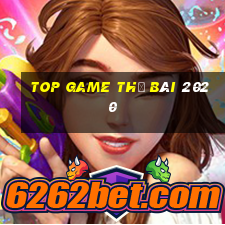 top game thẻ bài 2020