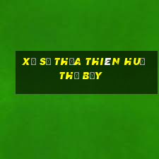 xổ số thừa thiên huế thứ bảy