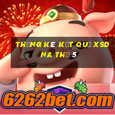 THỐNG KÊ KẾT QUẢ XSDNA Thứ 5