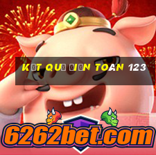 kết quả điện toán 123