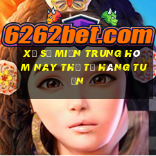 xổ số miền trung hôm nay thứ tư hàng tuần