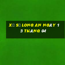 xổ số long an ngày 13 tháng 04