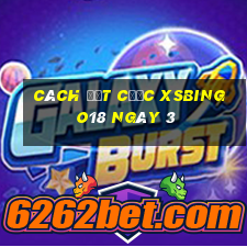 Cách đặt cược XSBINGO18 ngày 3