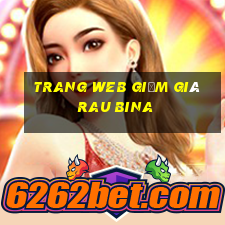 Trang web giảm giá rau bina