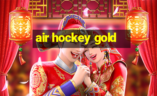 air hockey gold