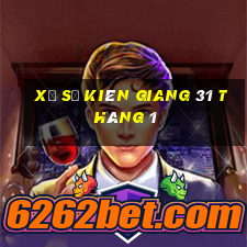 xổ số kiên giang 31 tháng 1