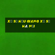 xổ số hậu giang xổ số hà nội