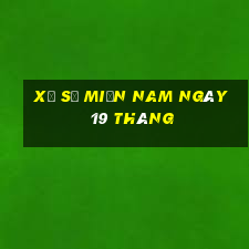 xổ số miền nam ngày 19 tháng