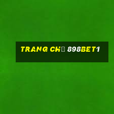 Trang Chủ 898bet1