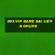 G63.Vin Game Bài Liêng Online