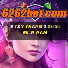 8 tây tháng 3 xổ số miền nam