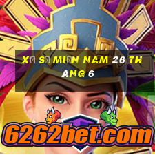 xổ số miền nam 26 tháng 6