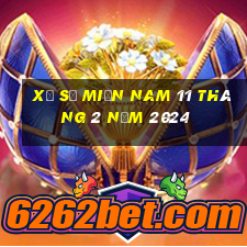 xổ số miền nam 11 tháng 2 năm 2024