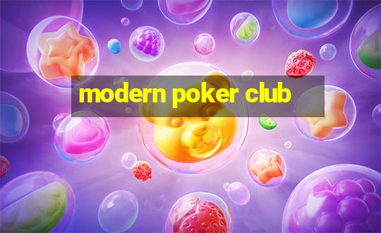 modern poker club