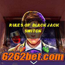 rules of blackjack switch