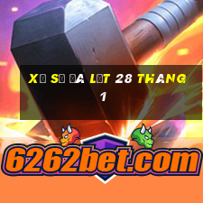 xổ số đà lạt 28 tháng 1