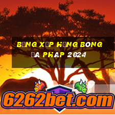 bảng xếp hạng bóng đá pháp 2024