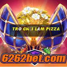 trò chơi làm pizza